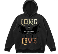 Load image into Gallery viewer, Long live heavy hoody
