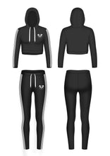 Load image into Gallery viewer, Women’s Cropped Track Suit
